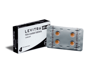 Levitra Tablets 20mg Front potenspiller